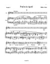 Psalm in April I–I