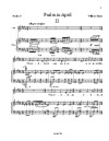 Psalm in April II–II