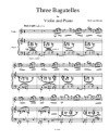 Bagatelles for Violin and Piano–I
