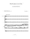 What Wondrous Love Is This–Organ